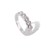 Ring Salvini Woman in White Gold Diamante 0.70 Ct DMBR0070H - DMBR0070H